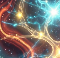 Bright central neuron